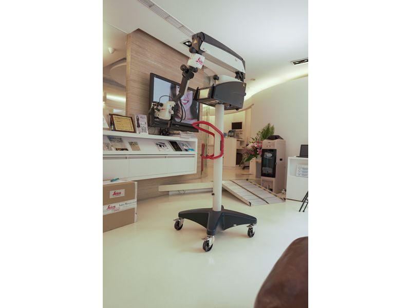 安美牙醫診所引進倈卡LEICA高規格顯微設備